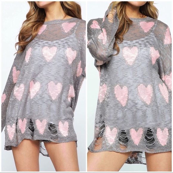 1 LEFT‼️ Tear’n up my 💜 Grey/Pink - Picture 6 of 8